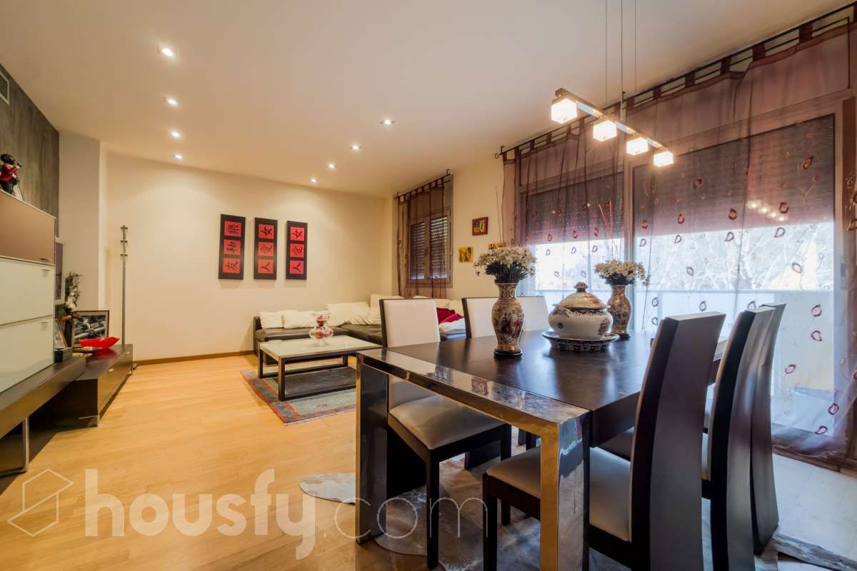 Sala de estar de Piso en venta en  Barcelona Capital con Aire acondicionado, Calefacción y Jardín privado