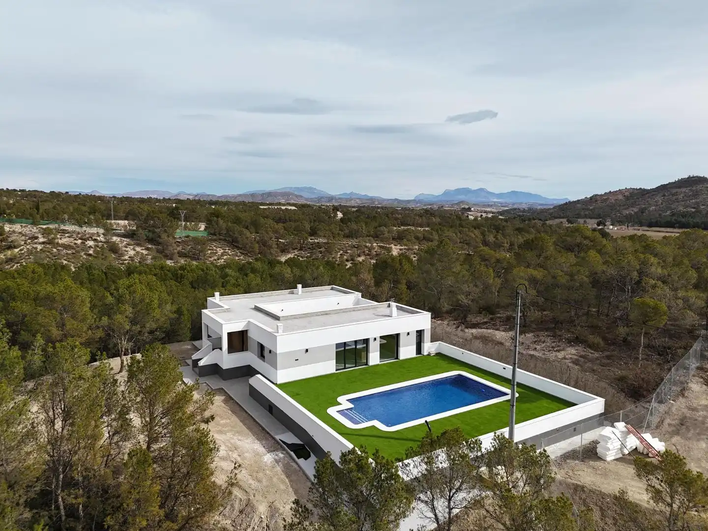 Vista exterior de Casa o chalet en venta en Lorca con Aire acondicionado, Calefacción y Jardín privado