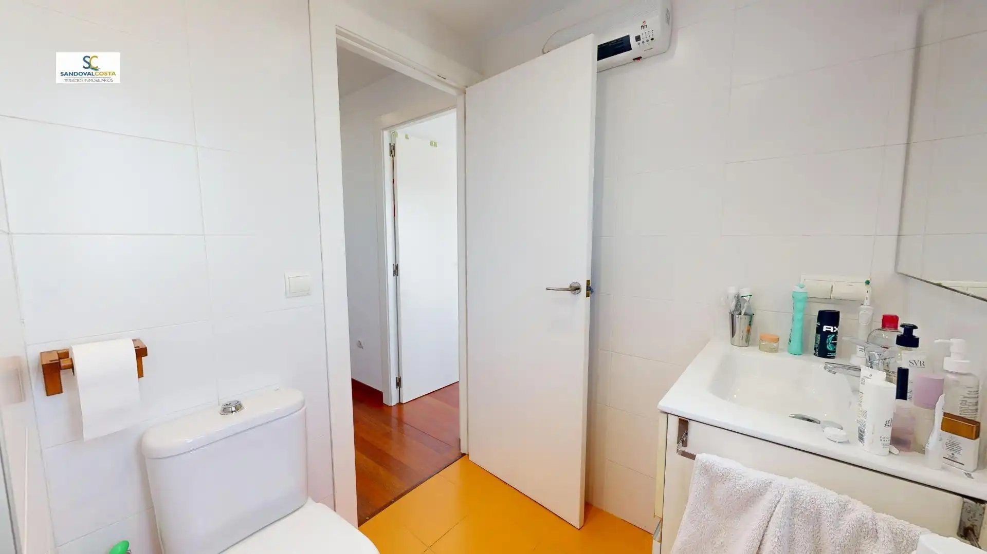 Badezimmer von Wohnung zum Verkauf in Alicante / Alacant mit Klimaanlage und Gemeinschaftspool