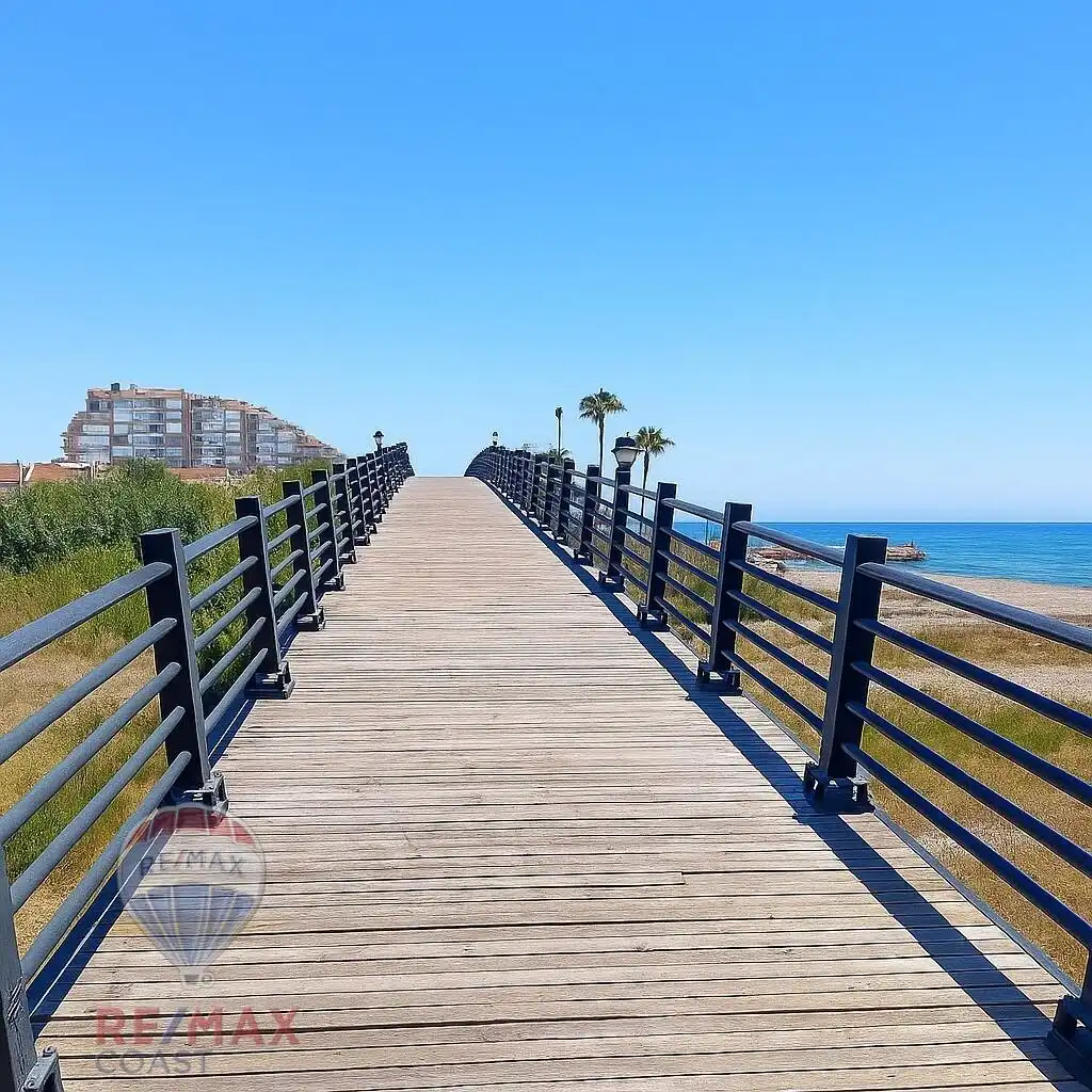 Vista exterior de Dúplex en venta en Algarrobo con Aire acondicionado, Terraza y Amueblado