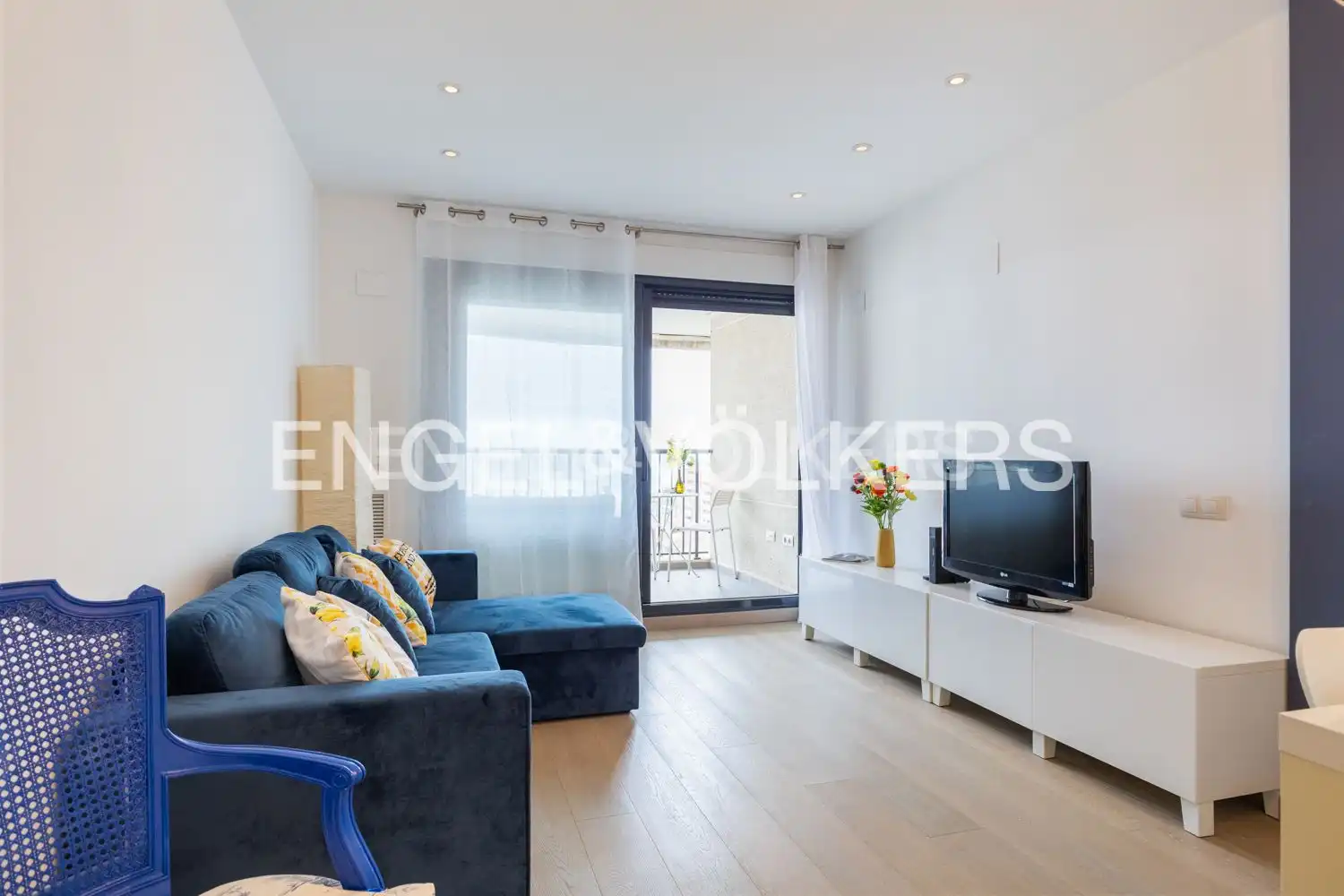 Living room of Flat for rent in Alboraya  with Air Conditioner, Heating and Private garden