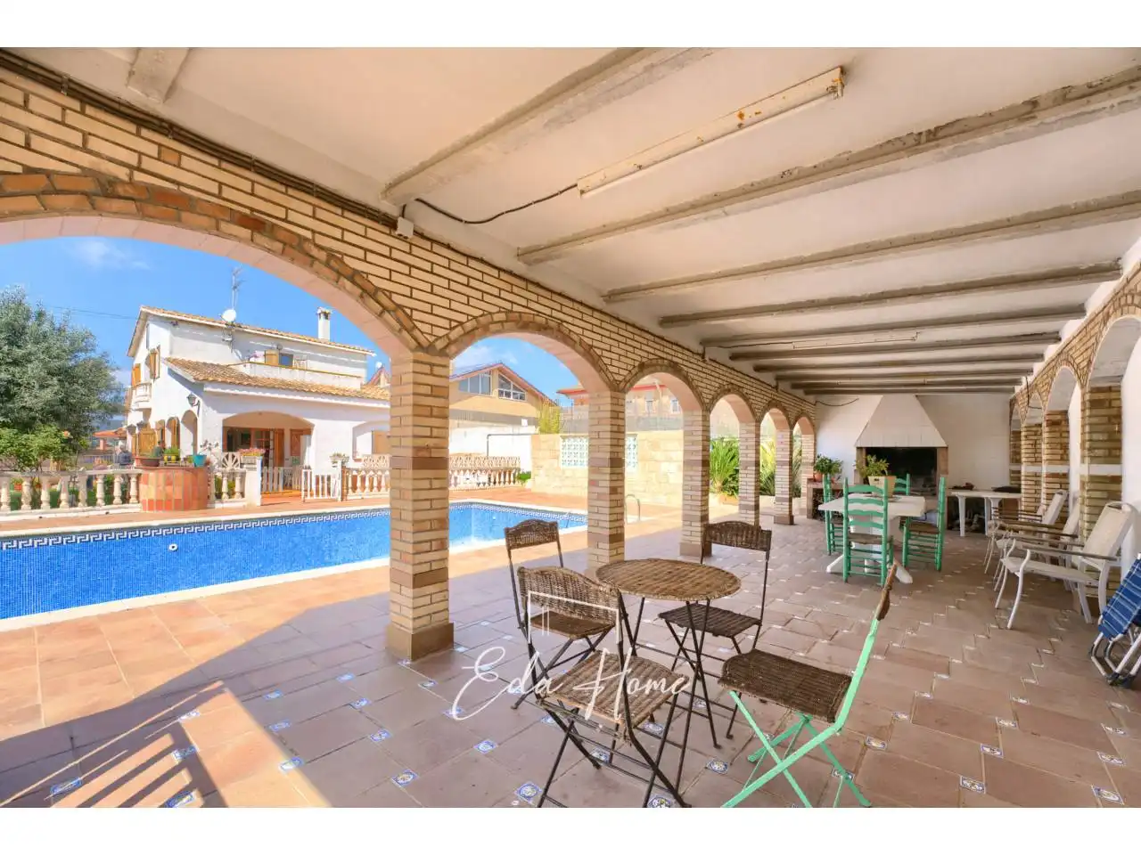 Terraza de Casa o chalet en venta en Canyelles con Aire acondicionado, Calefacción y Jardín privado