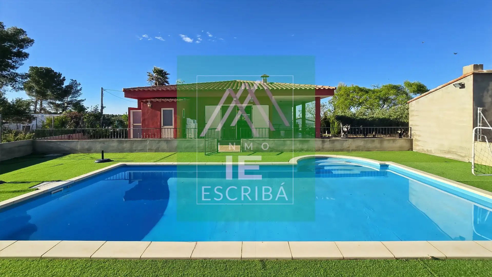 Piscina de Casa o chalet en venta en Catadau con Aire acondicionado, Jardín privado y Terraza