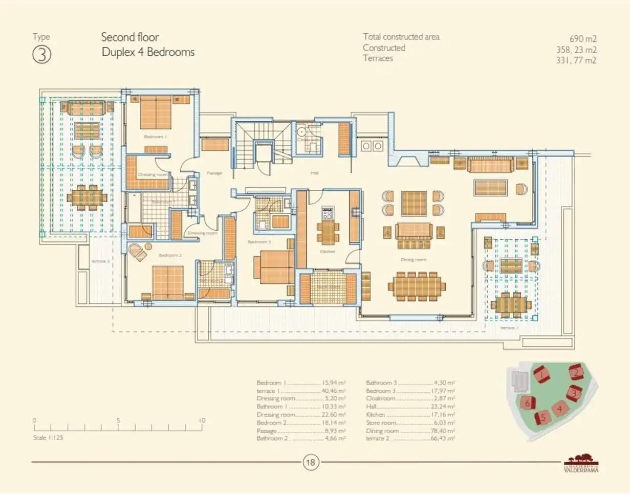 Maisonette zum Verkauf in Sotogrande mit Klimaanlage, Privatgarten und Terrasse