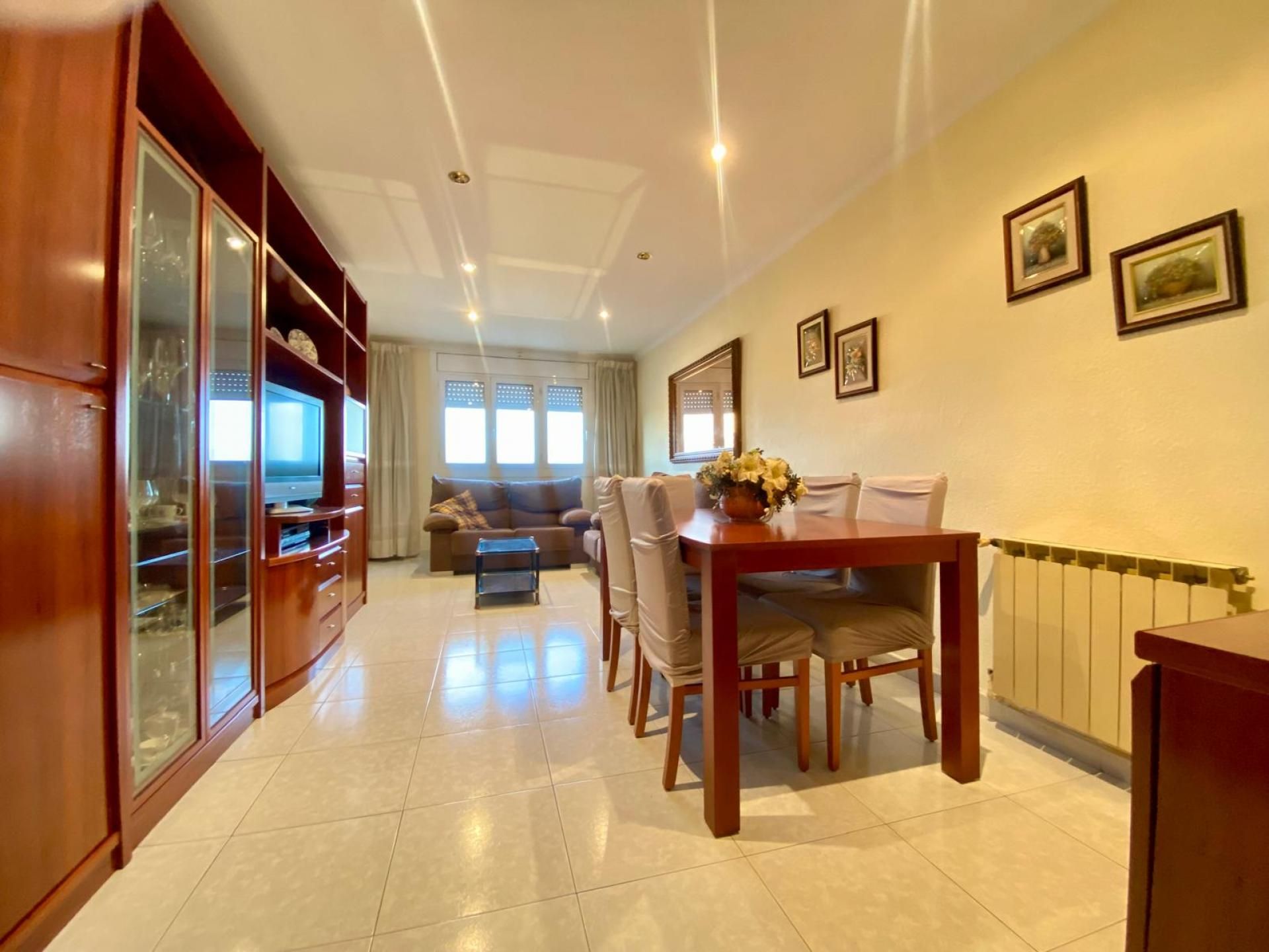 Dining room of Flat for sale in  Lleida Capital  with Heating and Balcony
