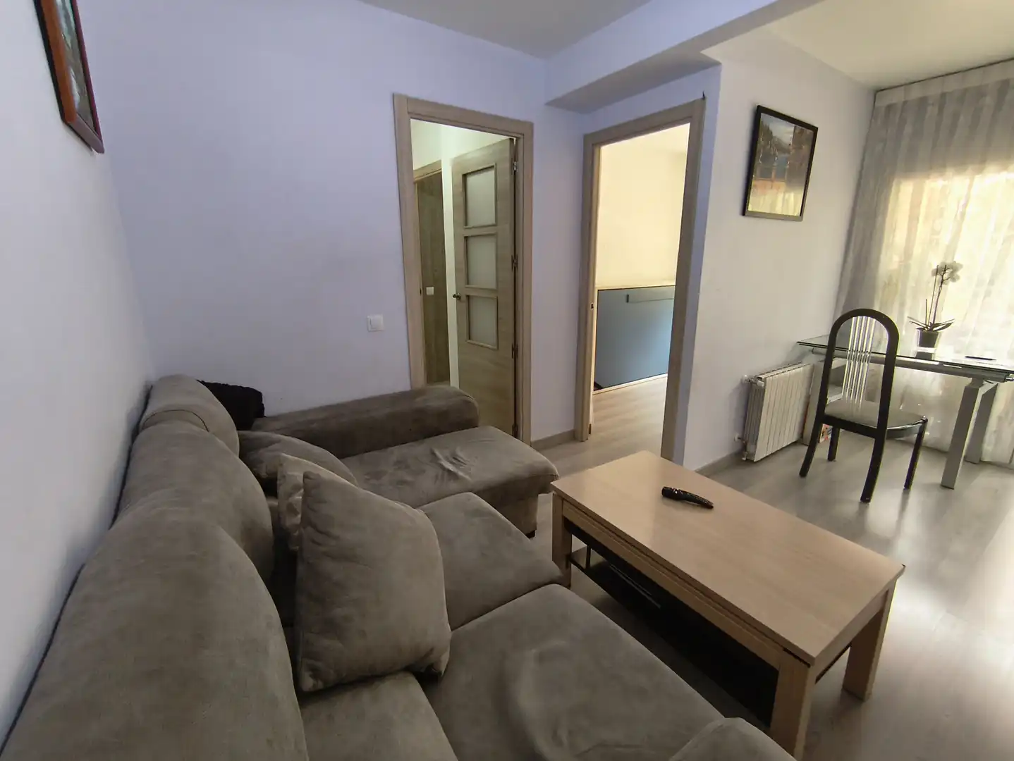 Sala d'estar de Pis de lloguer en Madrid amb Calefacció i Terrassa