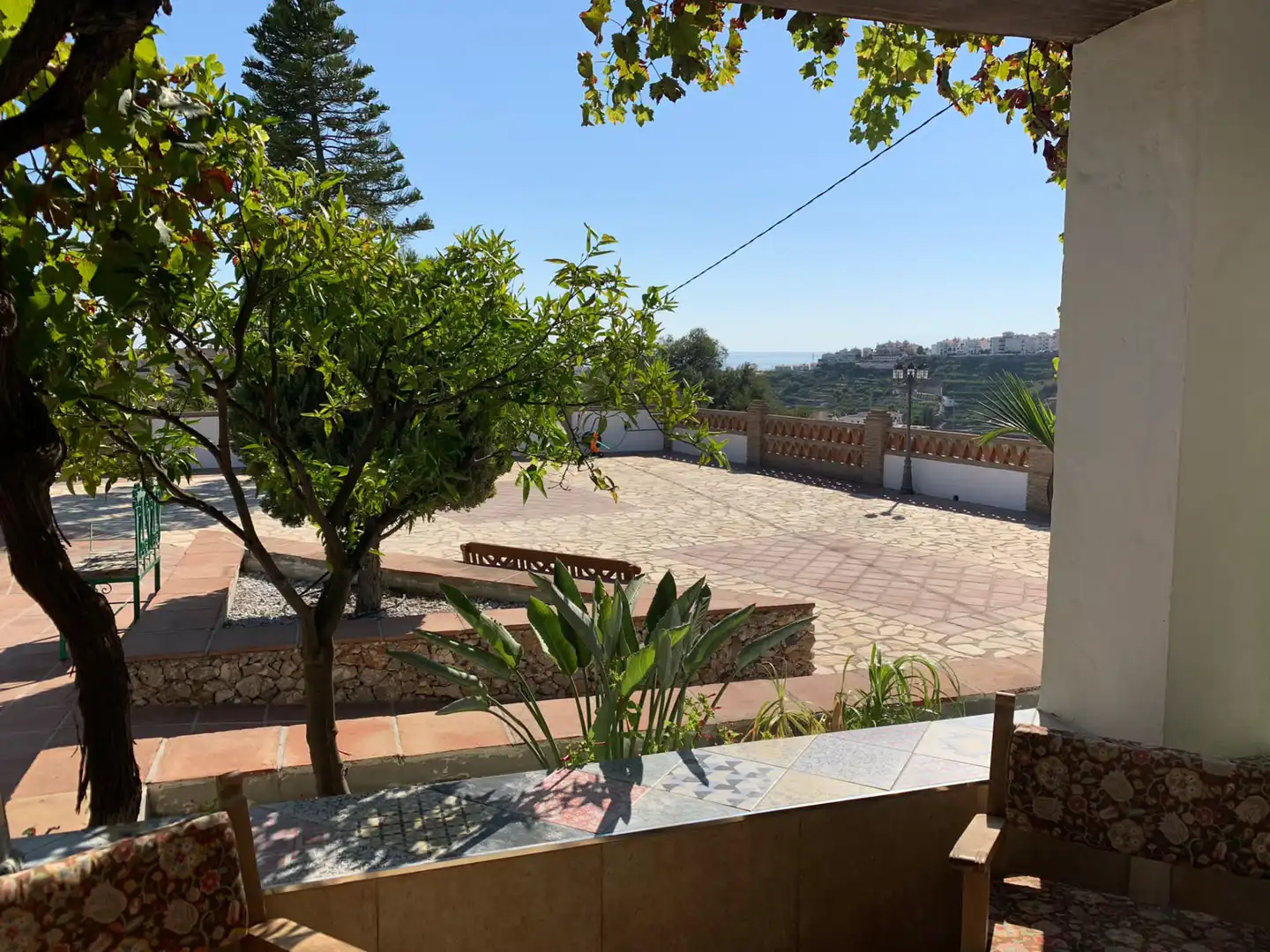 Jardín de Casa o chalet en venta en Torrox con Jardín privado, Terraza y Piscina