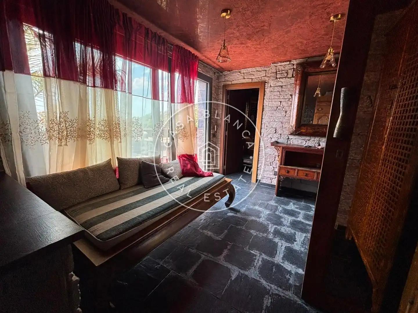 Sala de estar de Casa o chalet en venta en Lloret de Mar con Aire acondicionado, Calefacción y Jardín privado