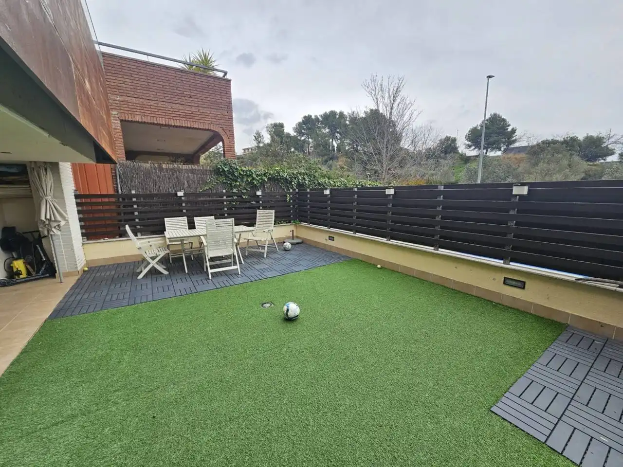 Terrasse von Maisonette zum Verkauf in Viladecavalls mit Klimaanlage, Heizung und Terrasse
