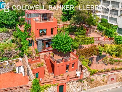 Vista exterior de Casa o xalet en venda en  Barcelona Capital amb Aire condicionat, Calefacció i Jardí privat