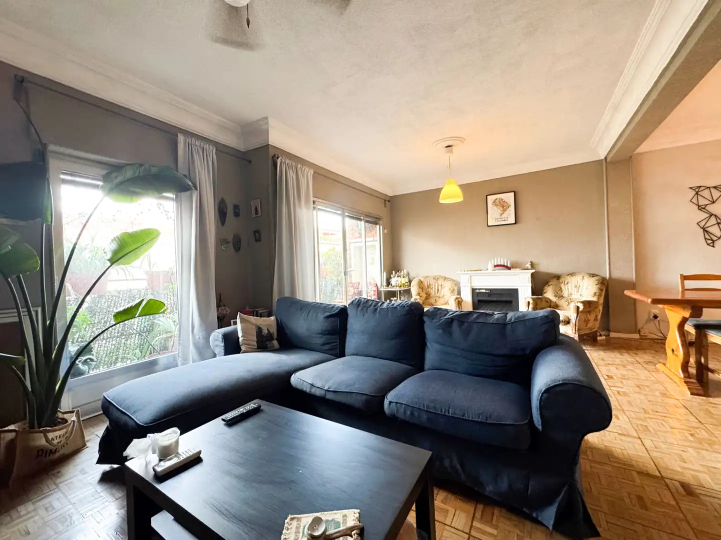 Living room of Flat for sale in Madrid  with Air Conditioner and Balcony