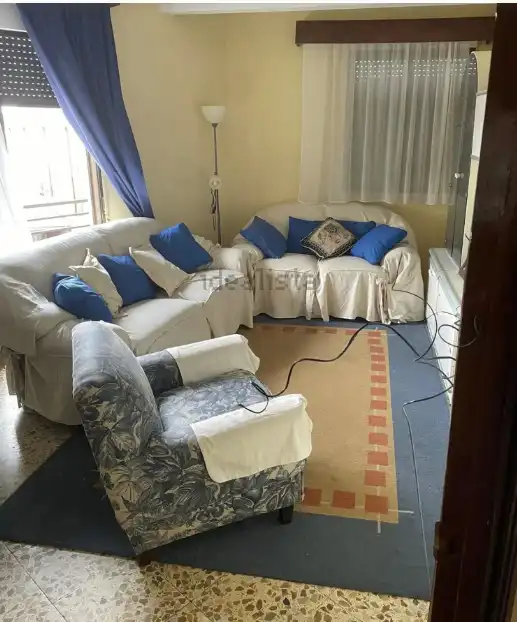 Sala de estar de Piso en venta en Madrigalejo con Calefacción y Balcón