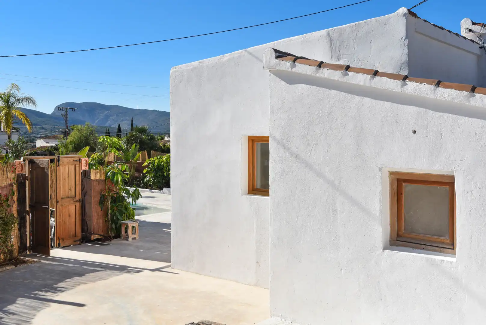 Exterior view of Houses for sale in Jávea / Xàbia  with Air Conditioner, Private garden and Swimming Pool