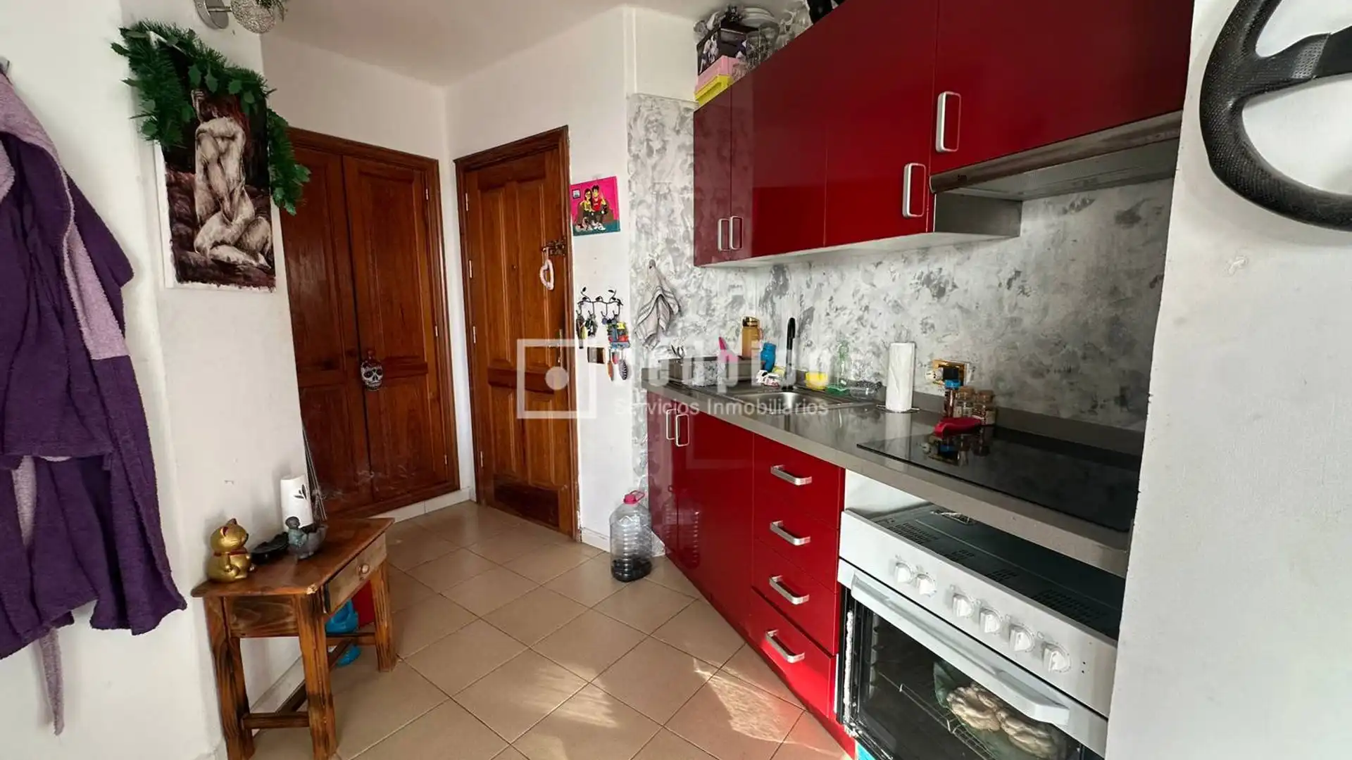 Cocina de Apartamento en venta en San Miguel de Abona con Calefacción, Jardín privado y Terraza