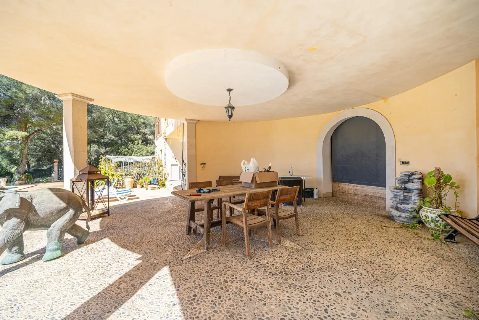 Terrassa de Casa o xalet en venda en Calvià amb Aire condicionat, Calefacció i Jardí privat