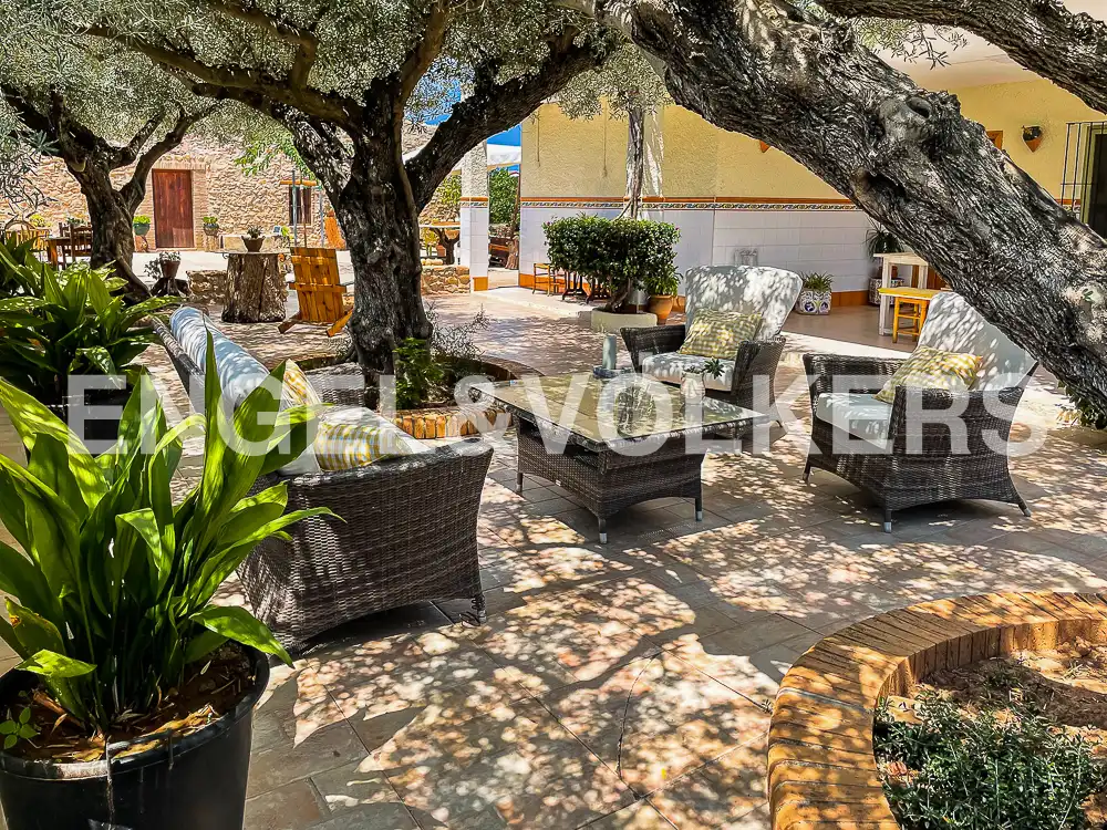 Terraza de Casa o chalet en venta en Almazora / Almassora con Calefacción, Jardín privado y Terraza