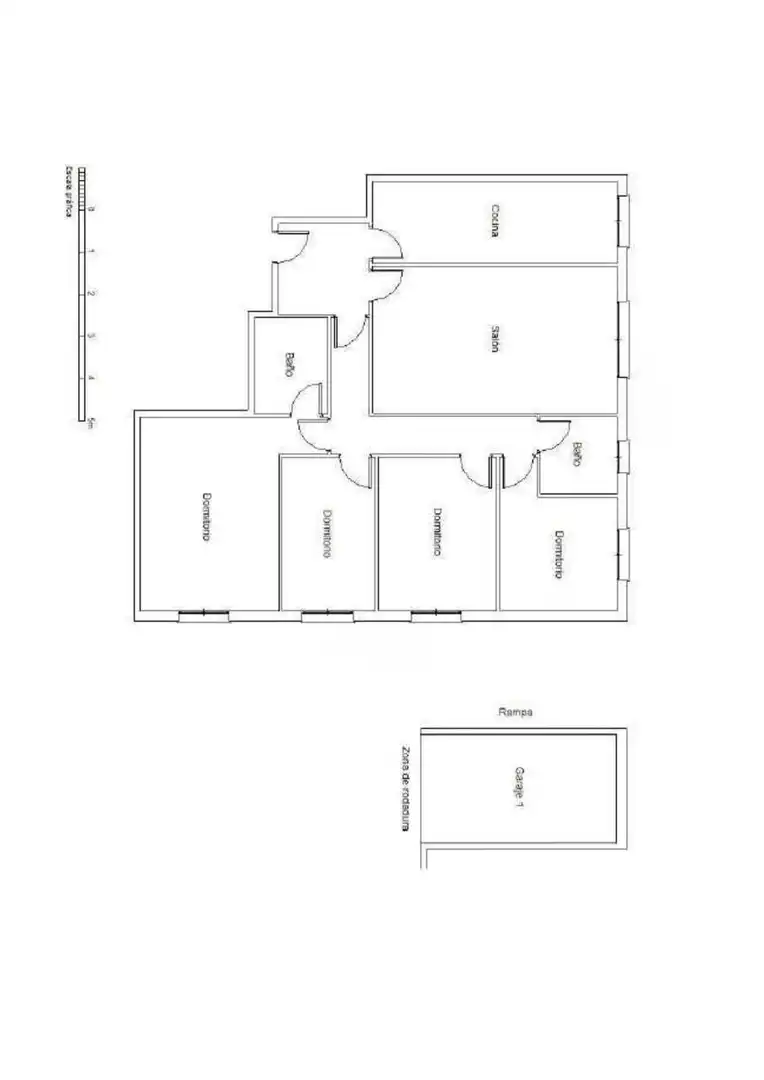 Flat for sale in San Fernando  with Air Conditioner