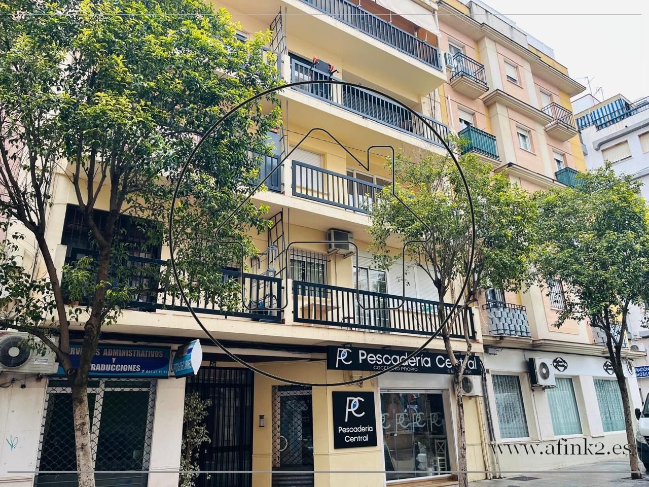 Vista exterior de Piso en venta en  Huelva Capital con Terraza