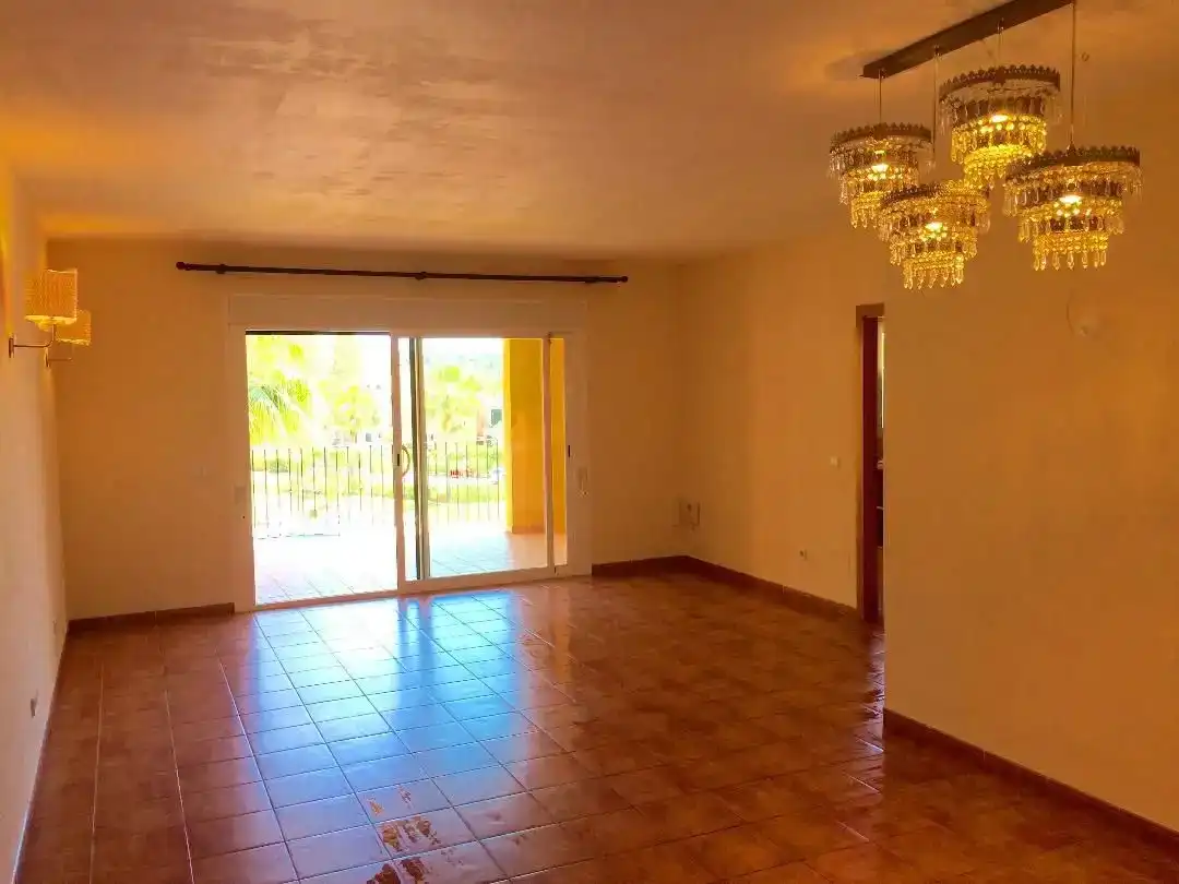 Wohnzimmer von Wohnungen zur Miete in Calvià mit Klimaanlage, Schwimmbad und Balkon