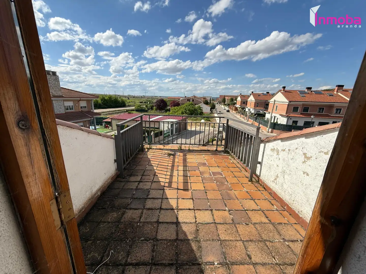 Terrassa de Casa o xalet en venda en Fuentespina amb Calefacció, Jardí privat i Terrassa