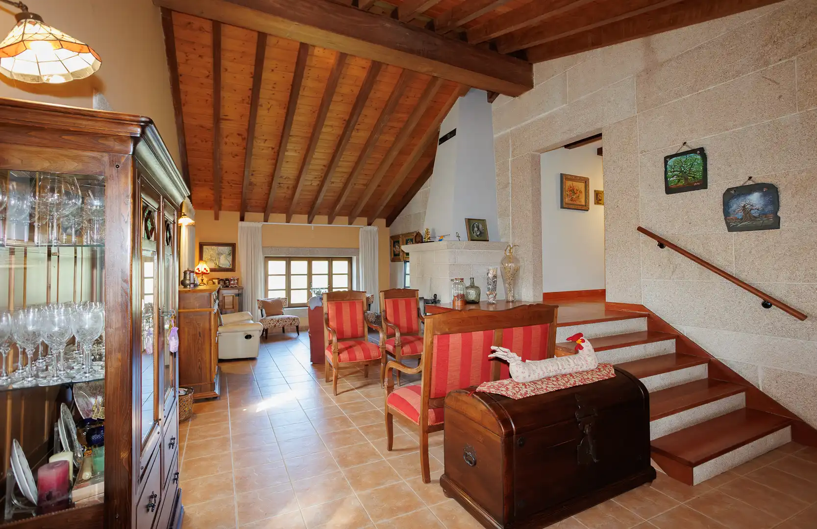 Living room of Commercial properties for sale in A Veiga 