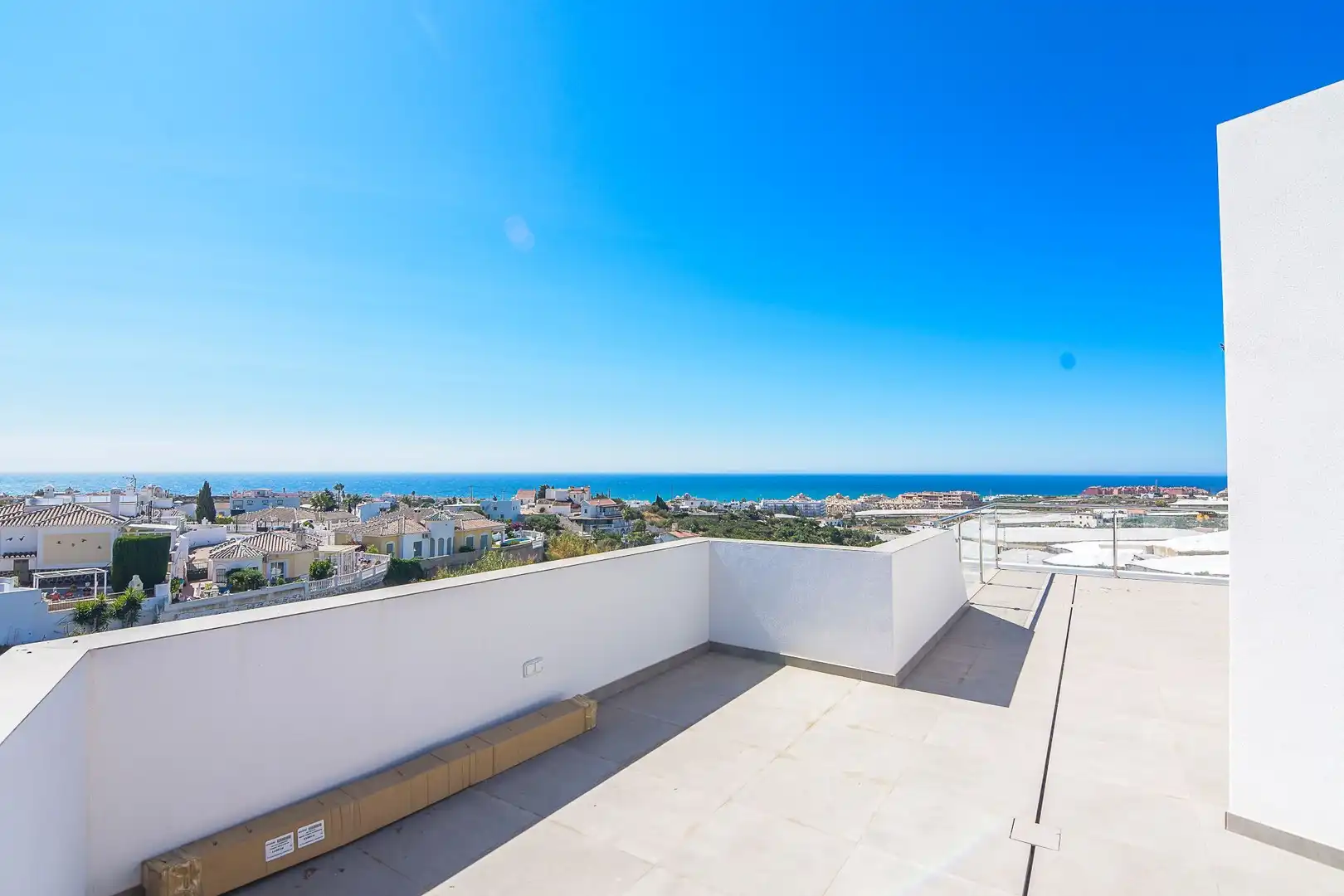Terraza de Casa o chalet en venta en Torrox con Aire acondicionado, Calefacción y Jardín privado