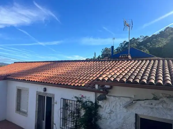 Exterior view of Houses for sale in A Guarda    with Private garden and Storage room