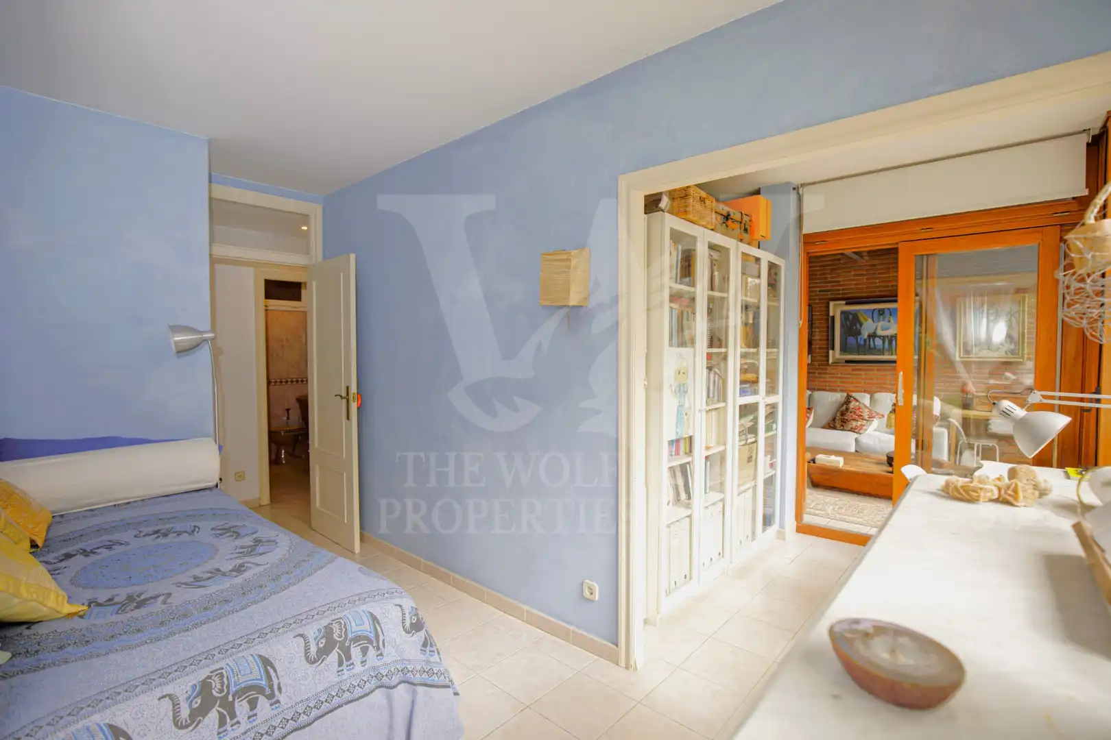 Habitación de Casa adosada en venta en Alella con Aire acondicionado, Calefacción y Jardín privado
