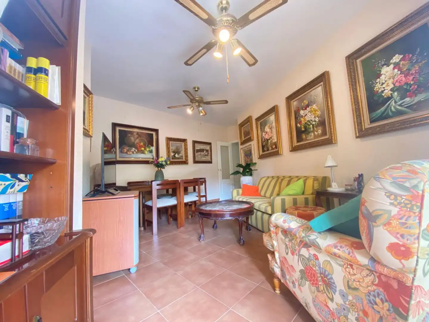 Sala de estar de Apartamento en venta en Islantilla con Terraza y Amueblado