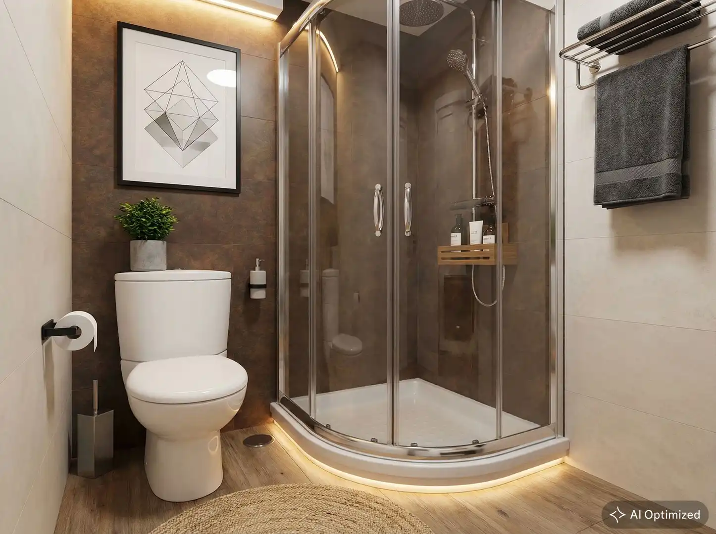 Bathroom of Flat for sale in Madrid  with Heating, Terrace and Balcony