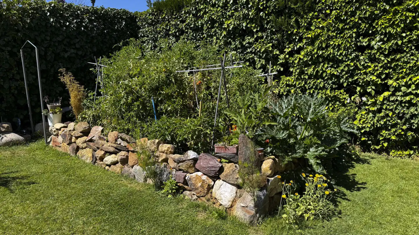 Jardí de Casa o xalet en venda en Galindo y Perahuy