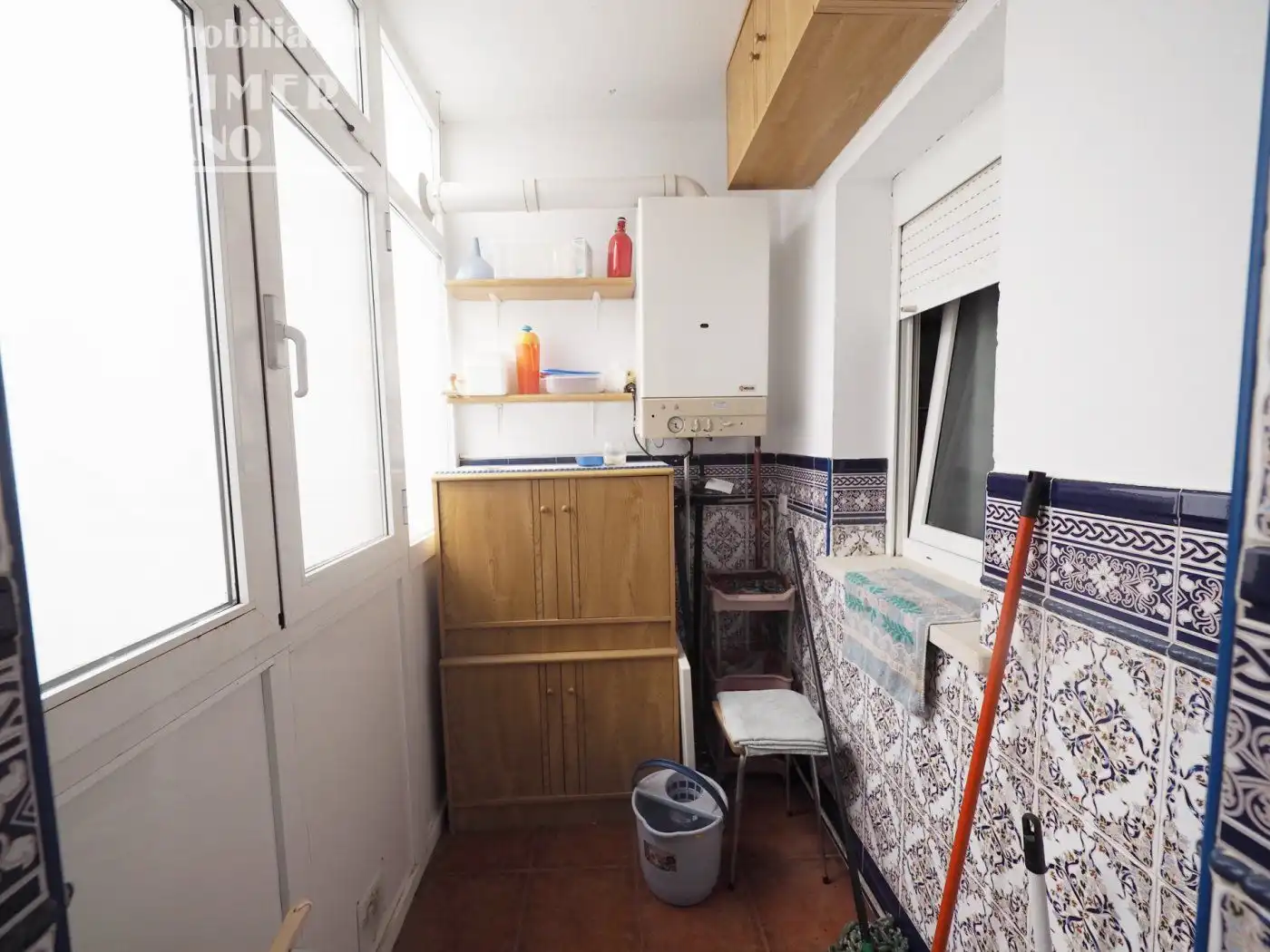 Küche von Wohnung zum Verkauf in Tomelloso mit Klimaanlage, Heizung und Möbliert