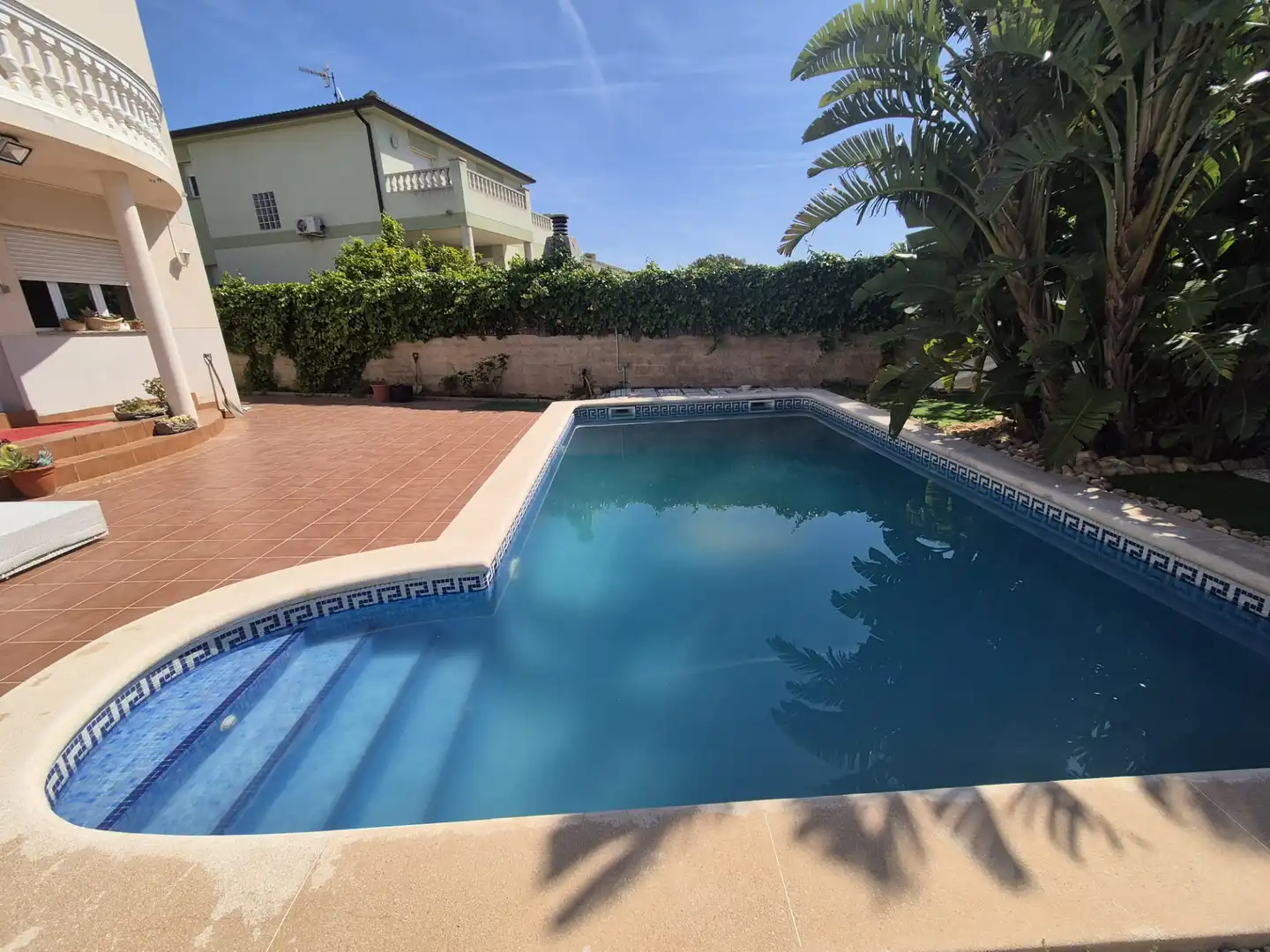 Schwimmbecken von Haus oder Chalet zum Verkauf in Roda de Berà mit Heizung, Privatgarten und Terrasse