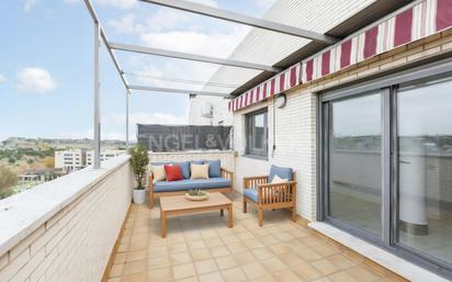 Terrace of Attic for sale in  Madrid Capital  with Air Conditioner, Heating and Terrace