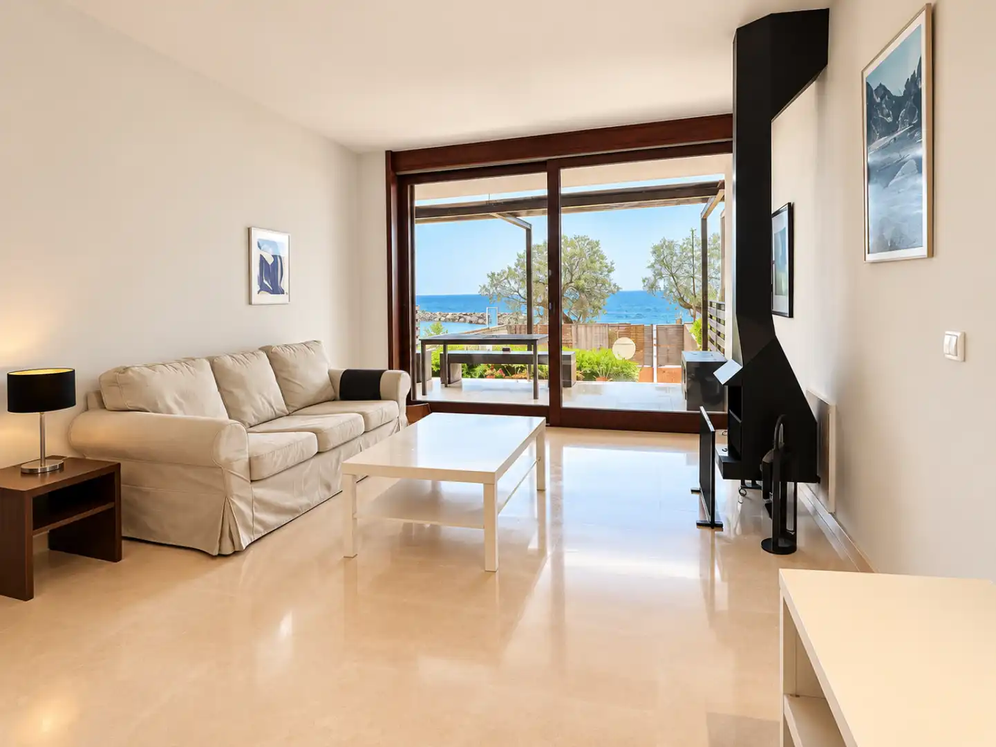 Living room of Flat for rent in Colònia de Sant Pere