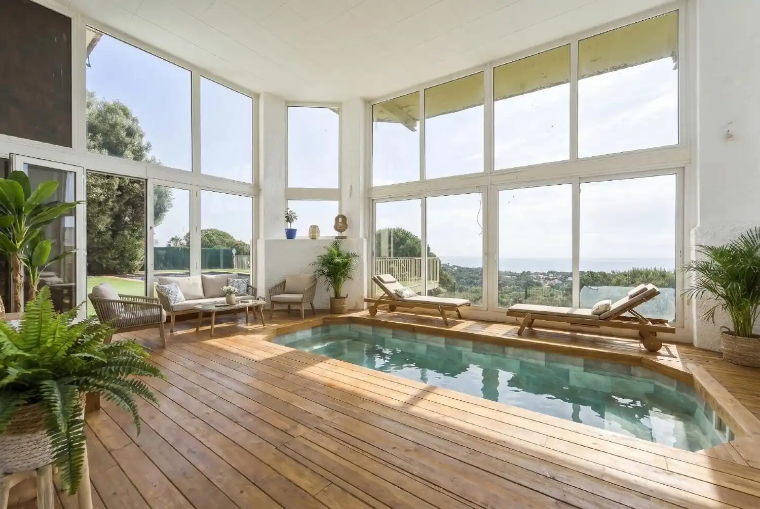 Piscina de Casa o xalet en venda en Lloret de Mar amb Aire condicionat, Terrassa i Traster