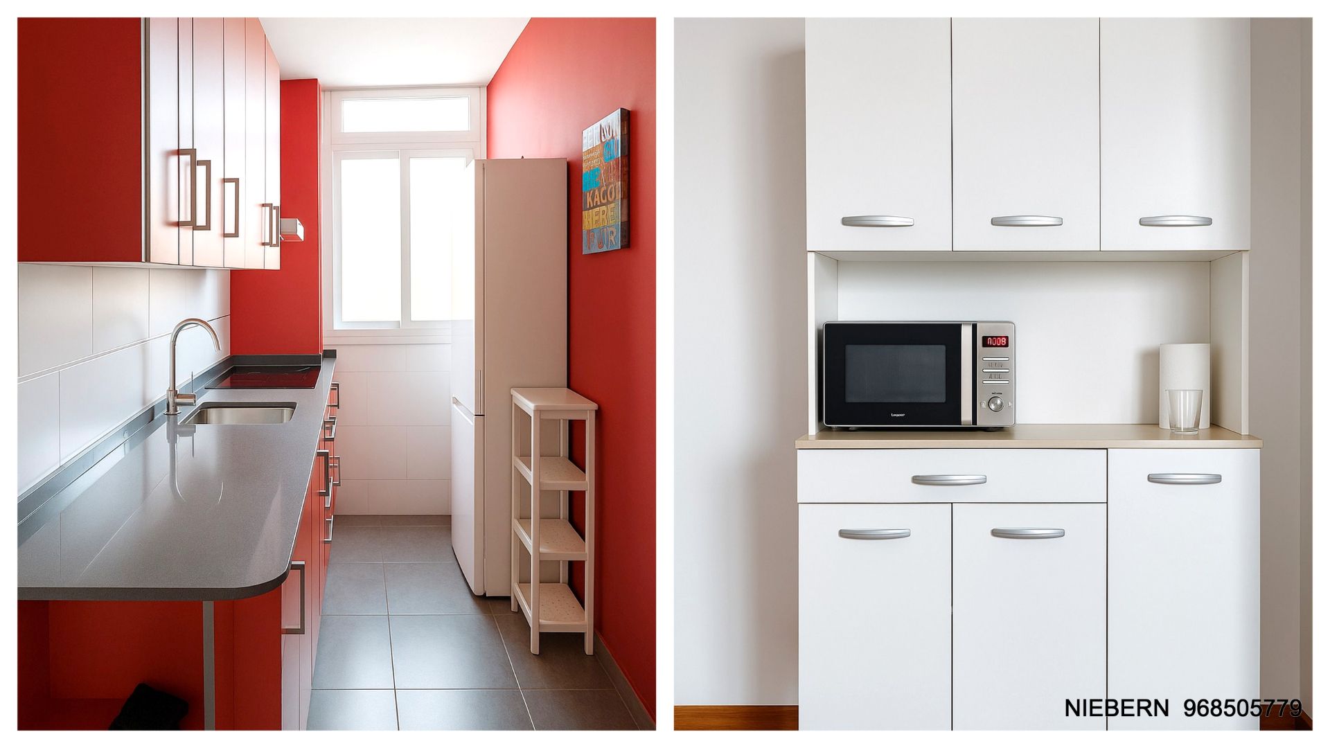 Kitchen of Flat to rent in Cartagena  with Air Conditioner, Furnished and Oven