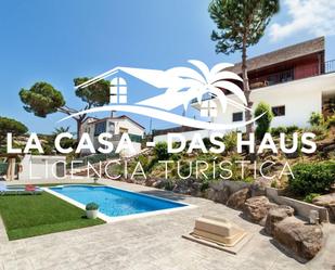 Exterior view of House or chalet for sale in Maçanet de la Selva  with Air Conditioner, Heating and Private garden