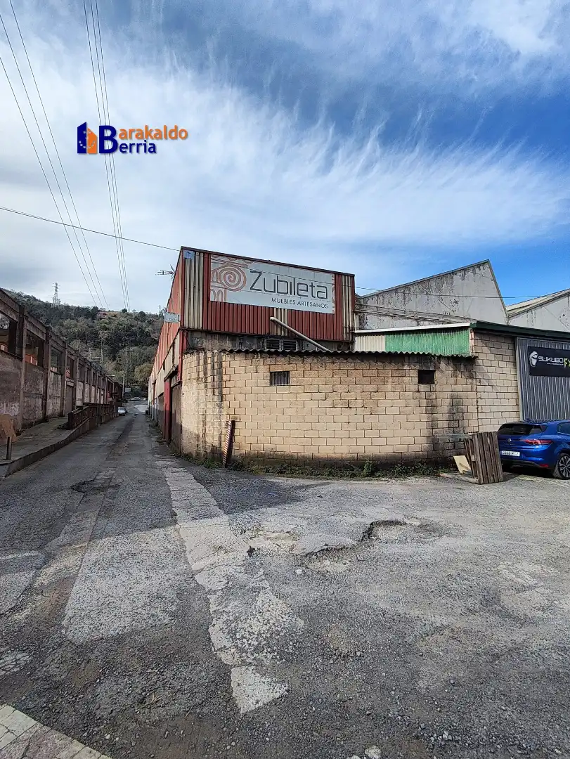 Exterior view of Industrial buildings for sale in Barakaldo 