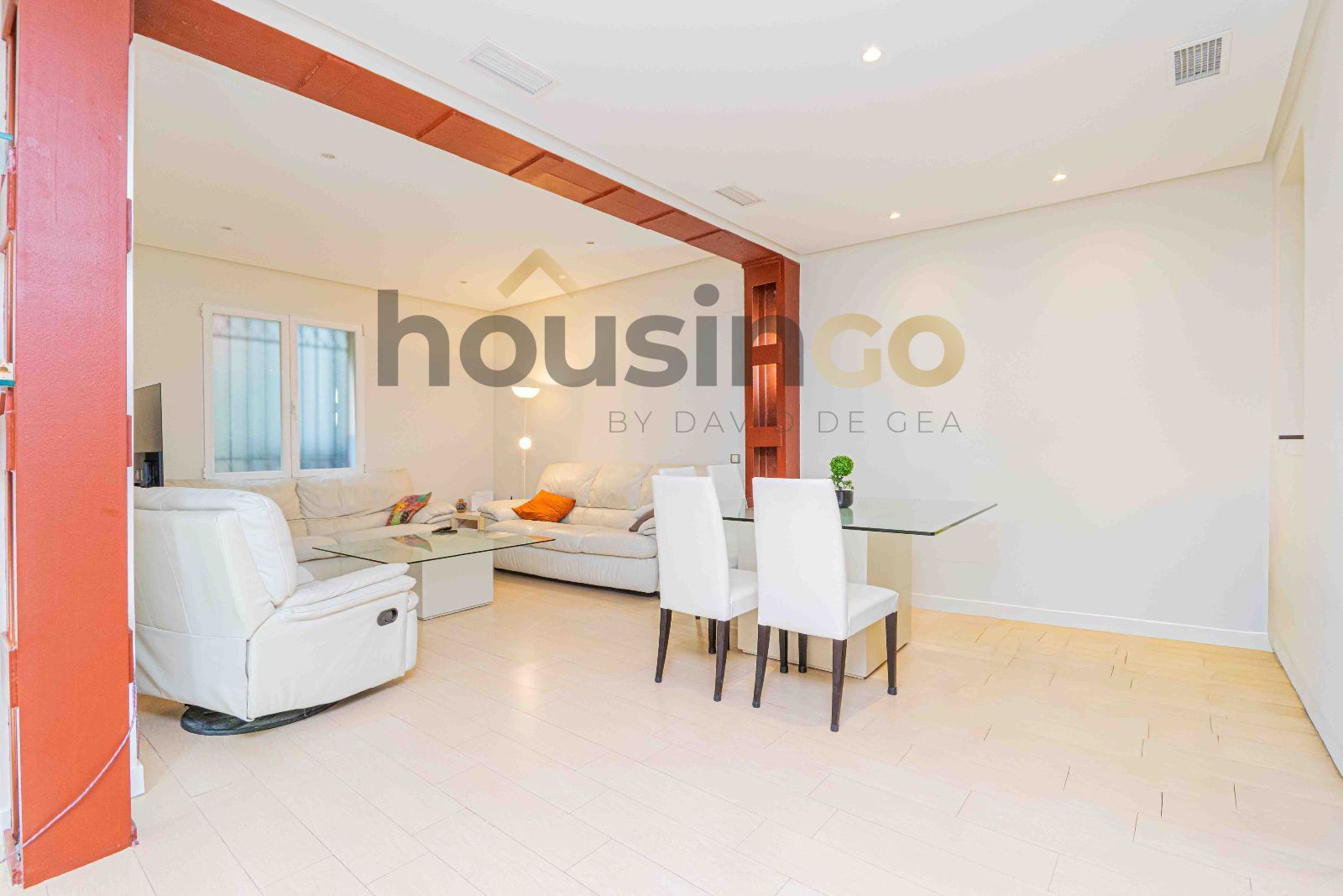 Vista exterior de Pis en venda en  Madrid Capital amb Aire condicionat, Calefacció i Moblat