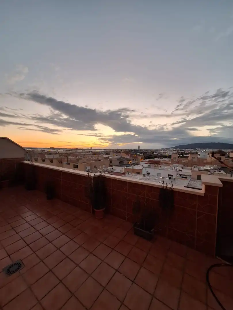 Exterior view of Attic for sale in El Ejido  with Air Conditioner, Terrace and Furnished
