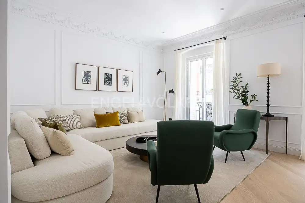 Living room of Flat for sale in Madrid  with Heating and Terrace