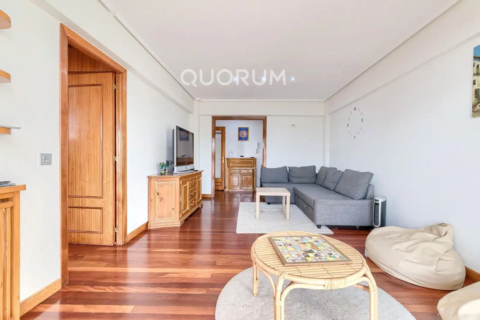 Sala de estar de Piso en venta en Sopela con Calefacción, Terraza y Trastero