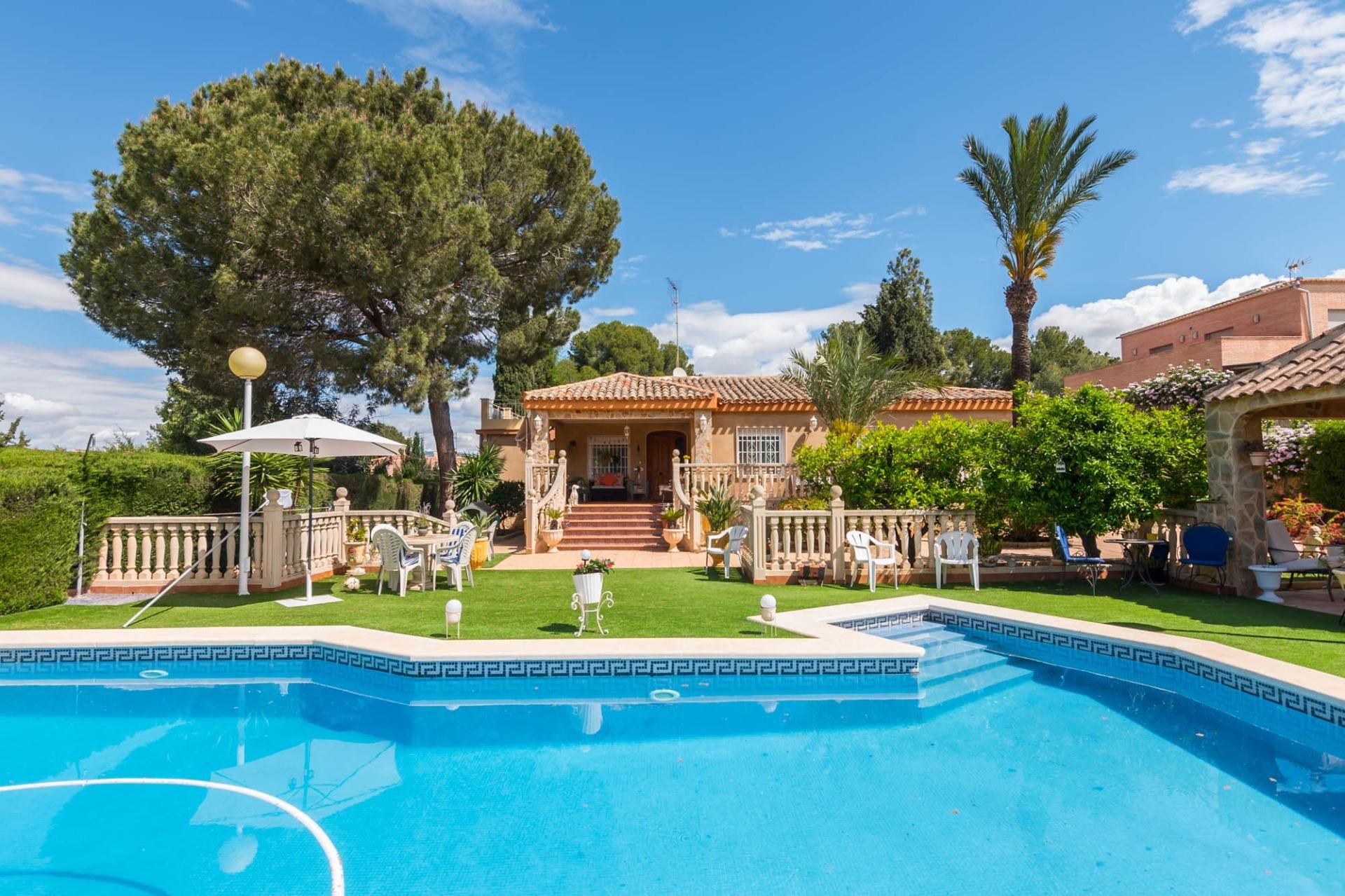 Piscina de Casa o xalet en venda en Molina de Segura amb Aire condicionat, Calefacció i Jardí privat
