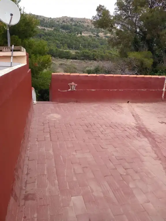 Terrassa de Casa o xalet en venda en La Nucia