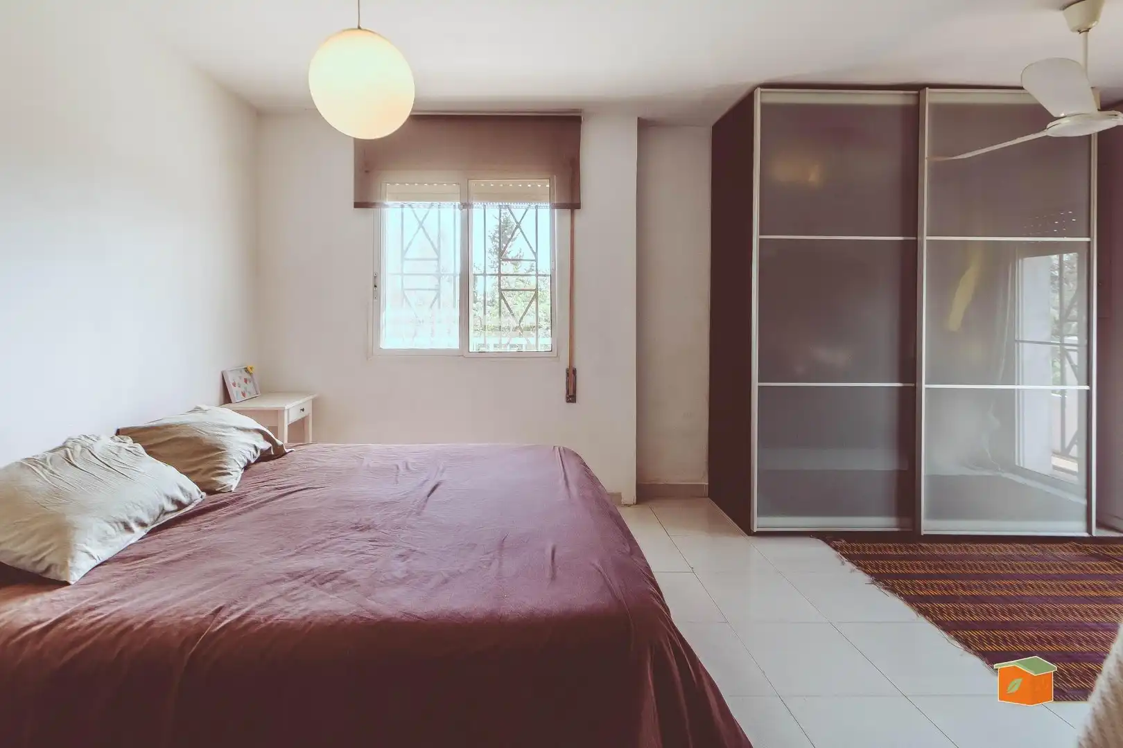 Bedroom of Houses for sale in Roquetes  with Air Conditioner, Parquet flooring and Swimming Pool