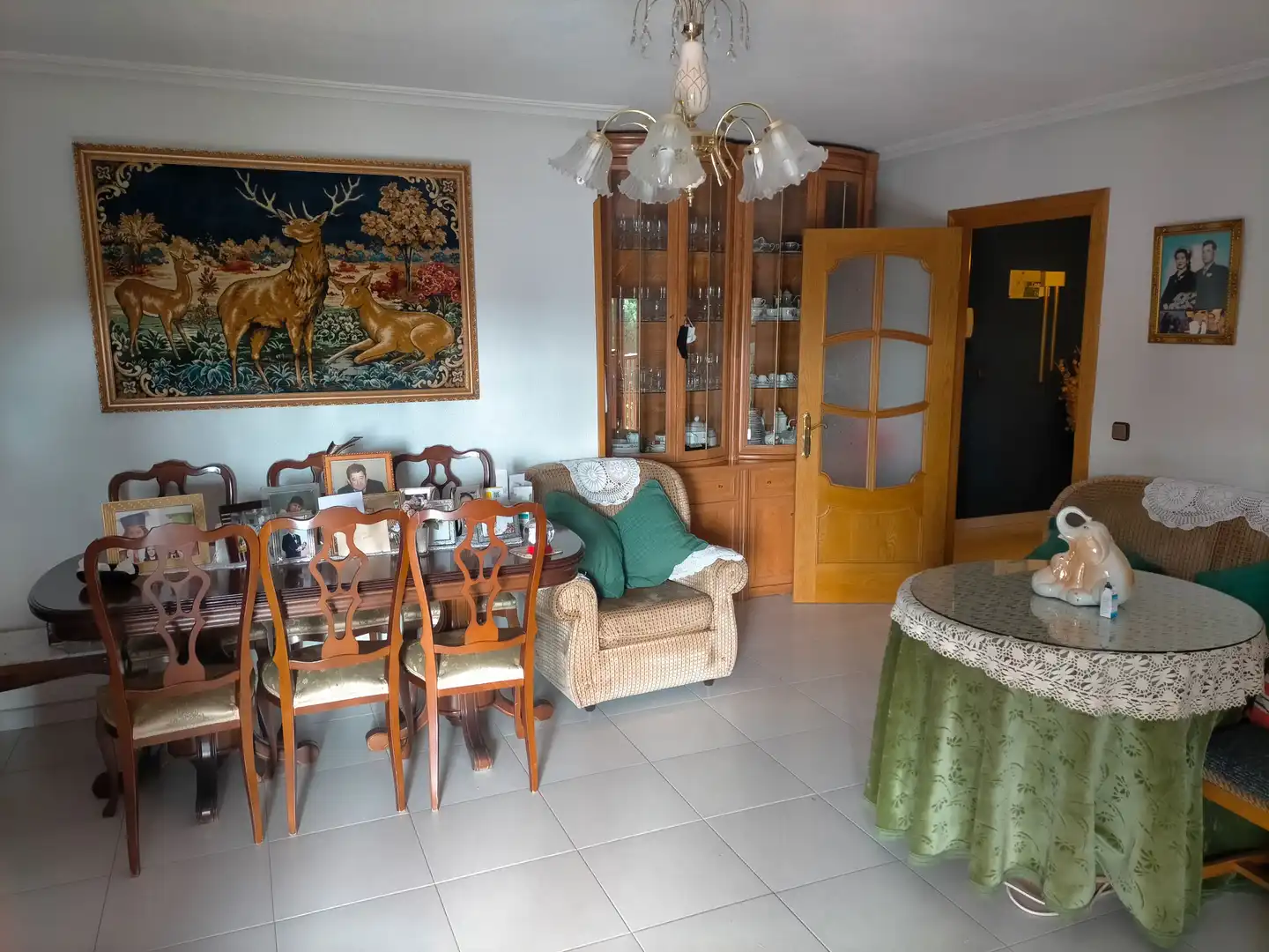Esszimmer von Wohnung zum Verkauf in Arévalo mit Heizung, Terrasse und Möbliert