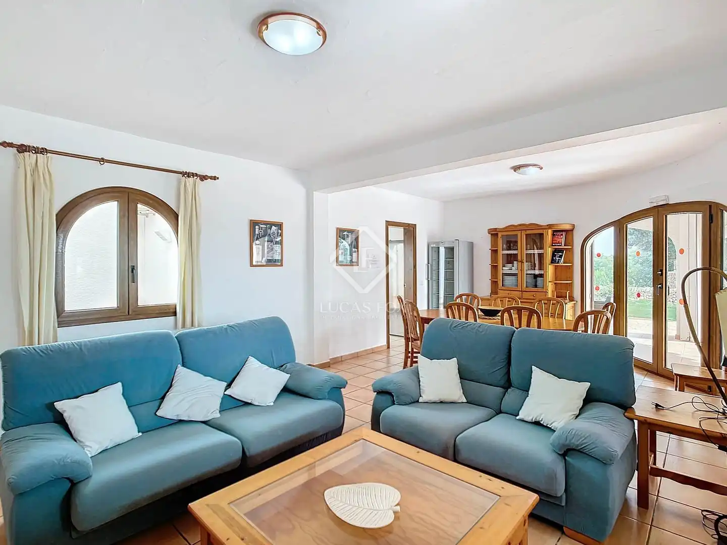 Wohnzimmer von Country house zum Verkauf in Ciutadella de Menorca mit Klimaanlage, Heizung und Privatgarten