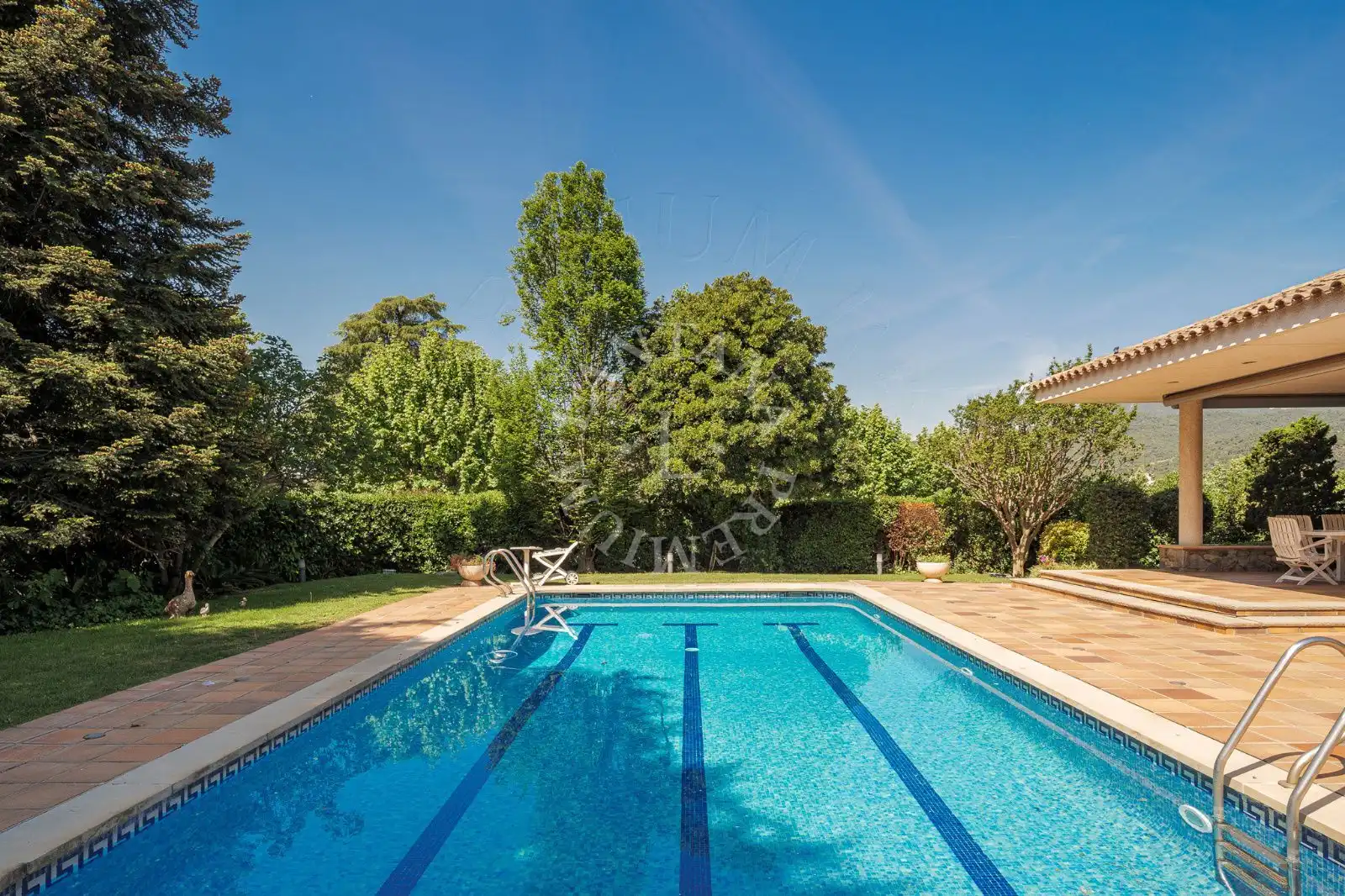 Piscina de Casa o chalet en venta en La Garriga