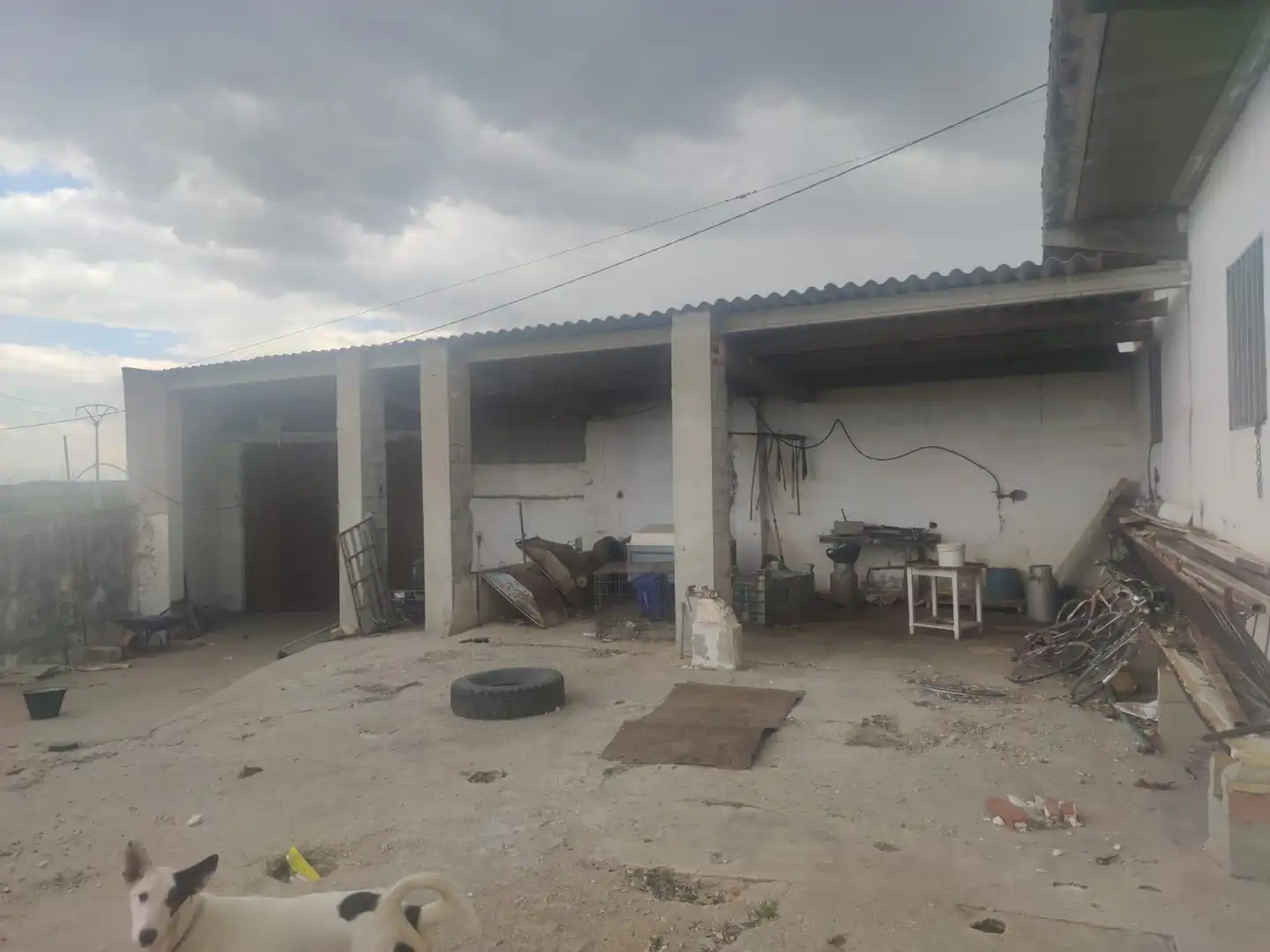 Vista exterior de Nave industrial en venta en Catadau